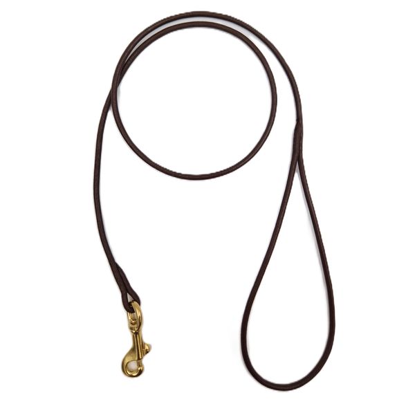 Hovedbilde Utstillingskobbel i rundt lær 4 mm