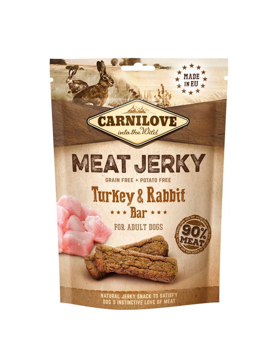 Carnilove Meat Jerky Turkey & Rabbit Bar
