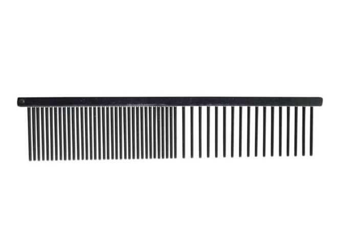 Hovedbilde HPP Grooming comb med rundt håndtak, 17 cm