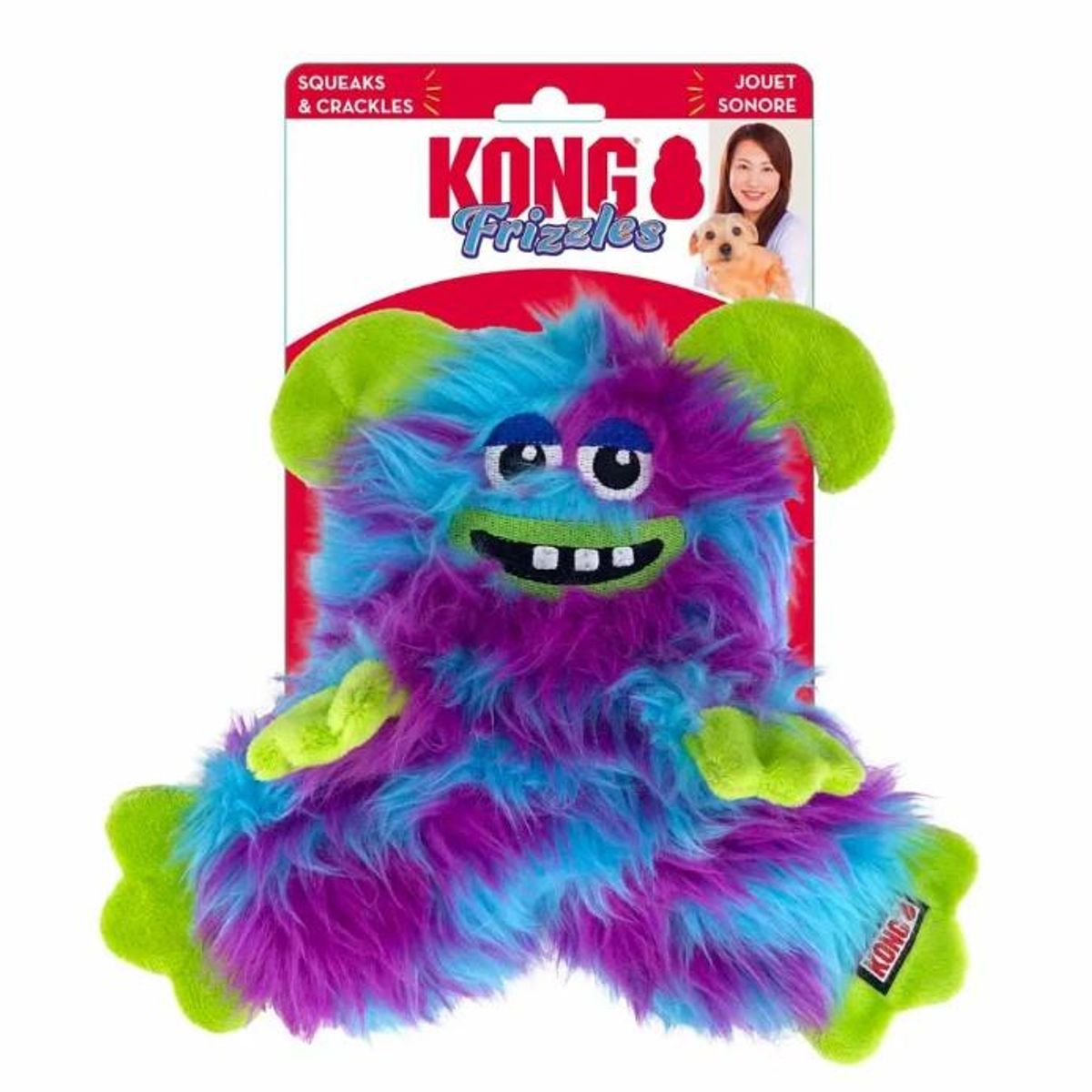 KONG Frizzles Razzle