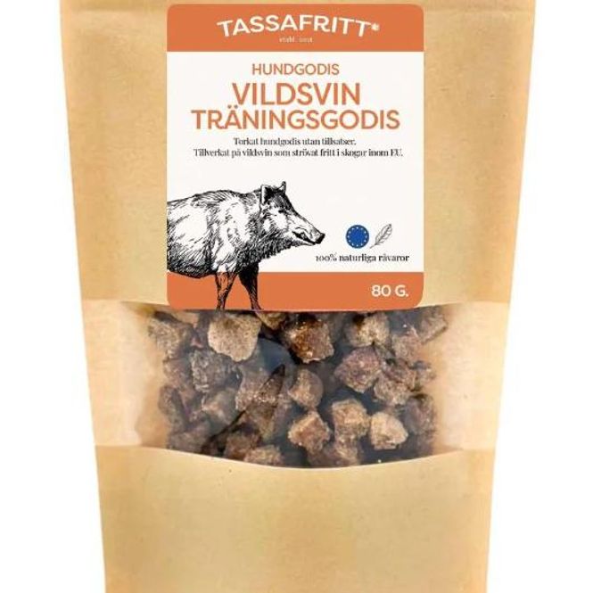 Hovedbilde TassaFritt Villsvin treningsgodbiter