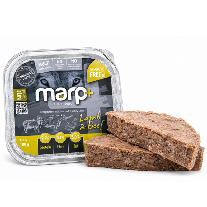 Hovedbilde Marp Natural+ Lam og okse paté