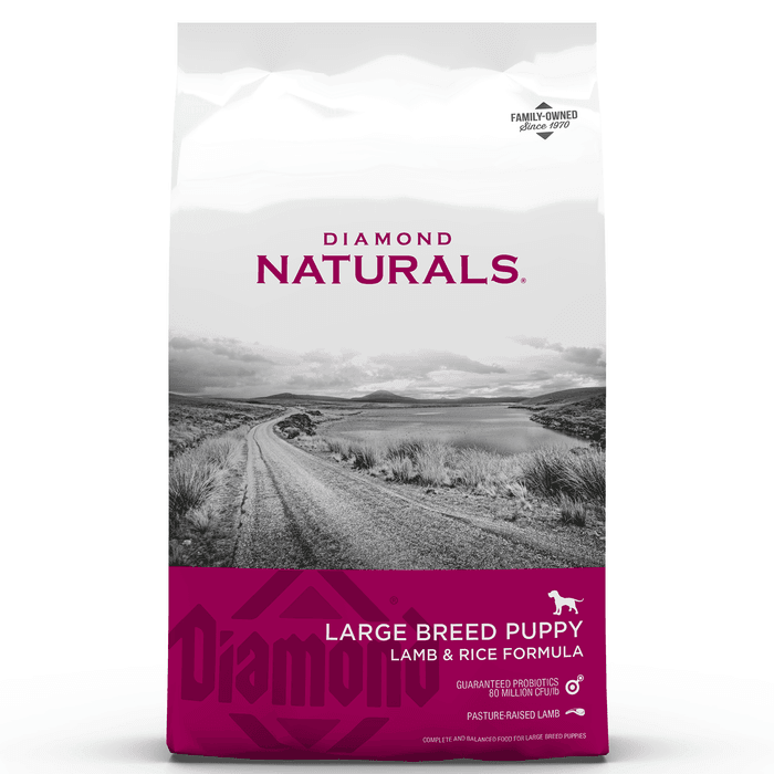 Diamond Naturals Large Breed Puppy Lamb & Rice Valpefôr