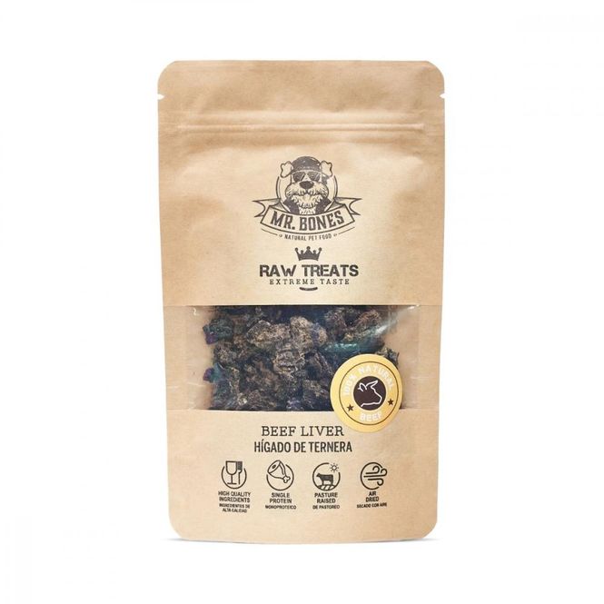 Hovedbilde Mr. Bones Raw Treats Okselever