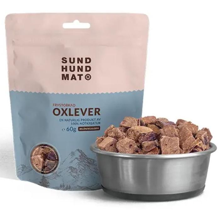 Sund Hundmat® Oxlever - frysetørket okselever