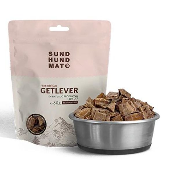 Hovedbilde Sund Hundmat® Getlever - geitelever