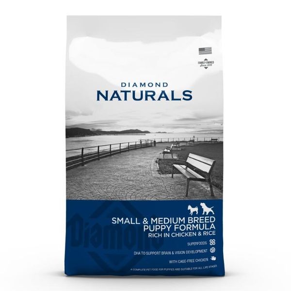 Hovedbilde Diamond Naturals Small & Medium Puppy Chicken & ...
