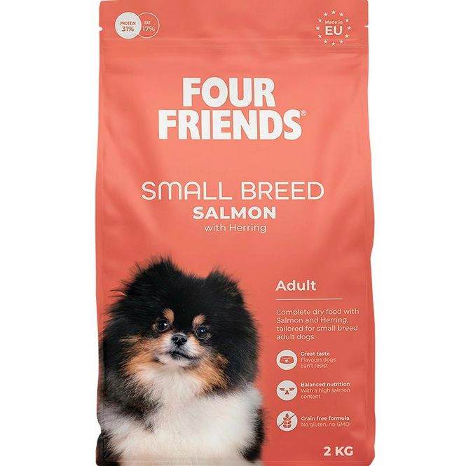 Hovedbilde Four Friends Small Breed Salmon