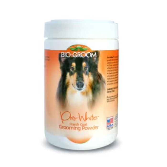 Bio-Groom Pro-White Harsh Coat Grooming Powder